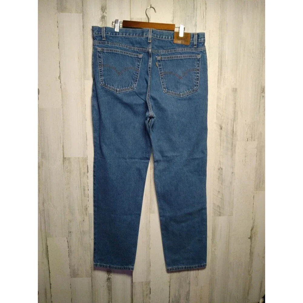 VINTAGE Levis 540 Relaxed Fit Jeans Mens 40x32 Blue Denim